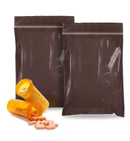 Amber Zip Bags for Packaging