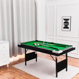 5.5FT Billiard Table, 1.67M pool table,billiards,5.5FT game table,Children's game table,table games,family movement, children's billiard table