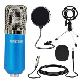 5 CORE XLR Microphone Condenser Mic for Computer Gaming, Podcast W/Tripod Stand Kit for Streaming, Recording, Vocals, Voice