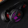 A1 Wired Desktop Computer Gaming Headset 3.5 Wired Headset Gaming Headsets with Microphone E-Sports Subwoofer