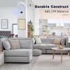 3 Modes Simple Deluxe 7 inch Wall Mount 60° Oscillating Circulating Fan
