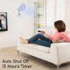 3 Modes Simple Deluxe 7 inch Wall Mount 60° Oscillating Circulating Fan