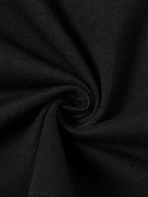 Men's Fashionable Summer Short Sleeved Sports T-shirt, Comfortable And Diverse, With A Game Console Print Design On The Collar (Color: Black, size: S)