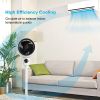 Simple Deluxe 3 Modes Standing Fans Ocillation 70° Circulating Stand Fan