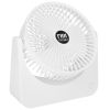 6.5in Desk Fan USB Powered 2 Speeds Table Cooling Fan Tilt Quiet Desktop Fan for Bedroom Office