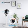 Simple Deluxe 3 Modes Standing Fans Ocillation 70° Circulating Stand Fan