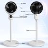 Simple Deluxe 3 Modes Standing Fans Ocillation 70° Circulating Stand Fan