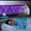 6.5in Desk Fan USB Powered 2 Speeds Table Cooling Fan Tilt Quiet Desktop Fan for Bedroom Office