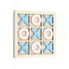 1 Pcs XO Tic Tac Toe Wooden Game Toy Educational, Entertainment, Leisure, Board Game, Building Block Toys 5.5" *5.5 "